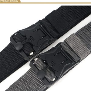 Alternative view of Cinto Tático Fivela Magnética - Preta