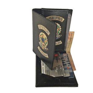 Alternative view of Carteira Detetive Particular em Couro Sintético